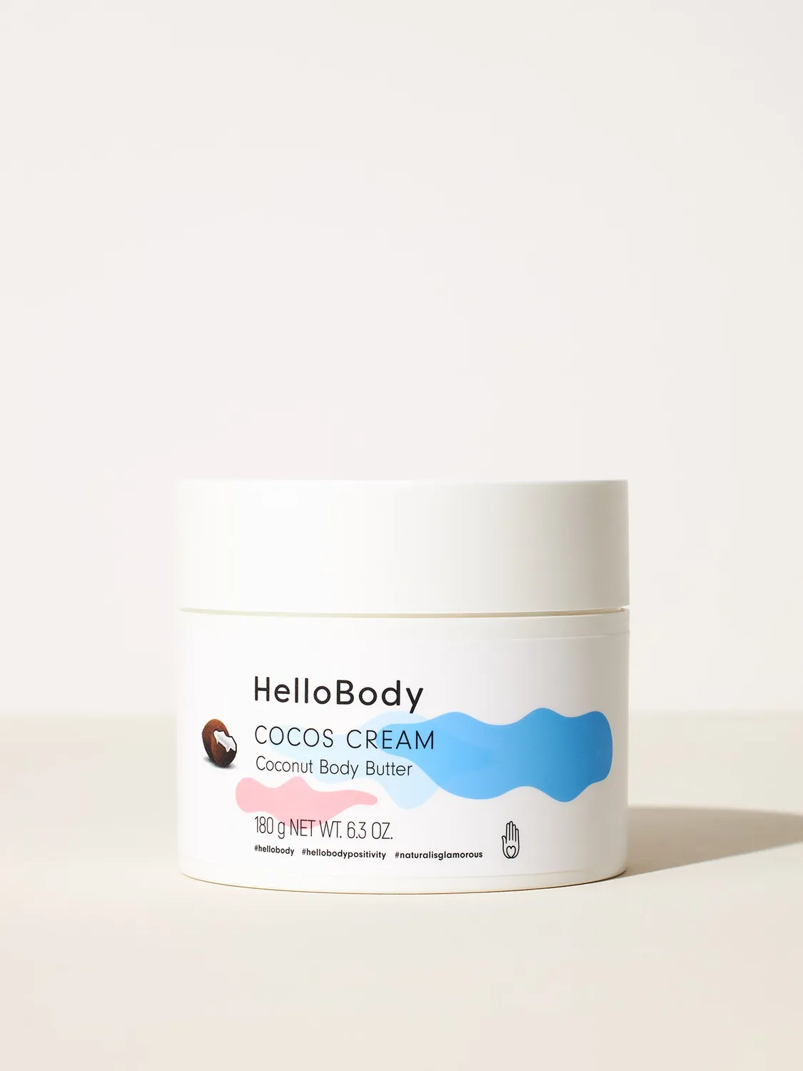 Hellobody Cocos Cream Körpercreme 195 ml trockene Haut