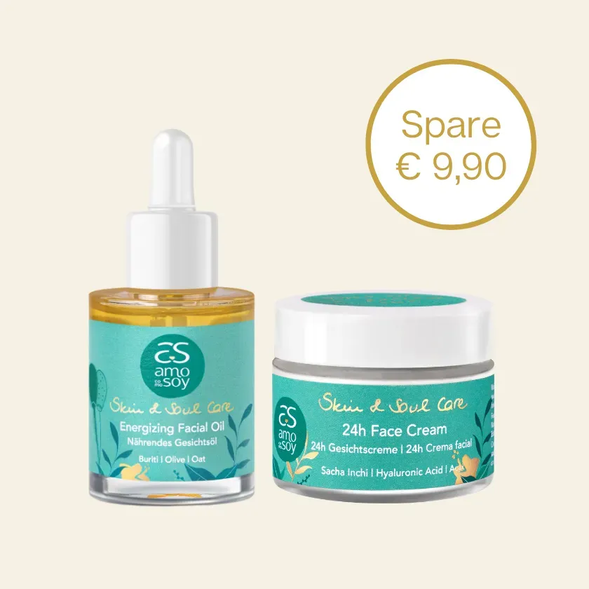 amo como soy Self-Love Nr. 4 Gesichtspflegeset Creme + Öl