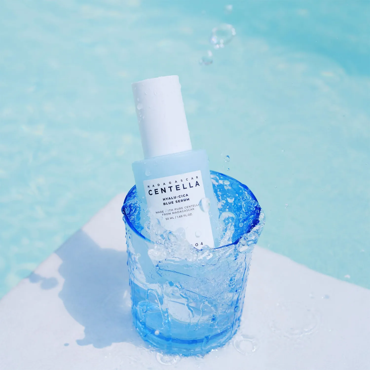 SKIN1004 Hyalu-Cica Blue Serum Gesichtsserum 50 ml feucht