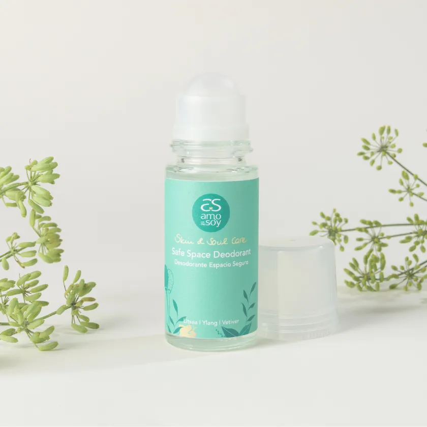 amo como soy Safe Space Deo Roll-On Deodorant 50 ml aluminiumfrei