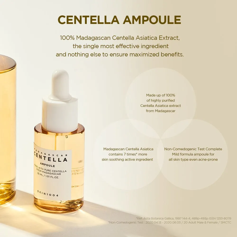 SKIN1004 Centella Ampoule Kit 4-teilig Mini-Ampullen-Set klärend
