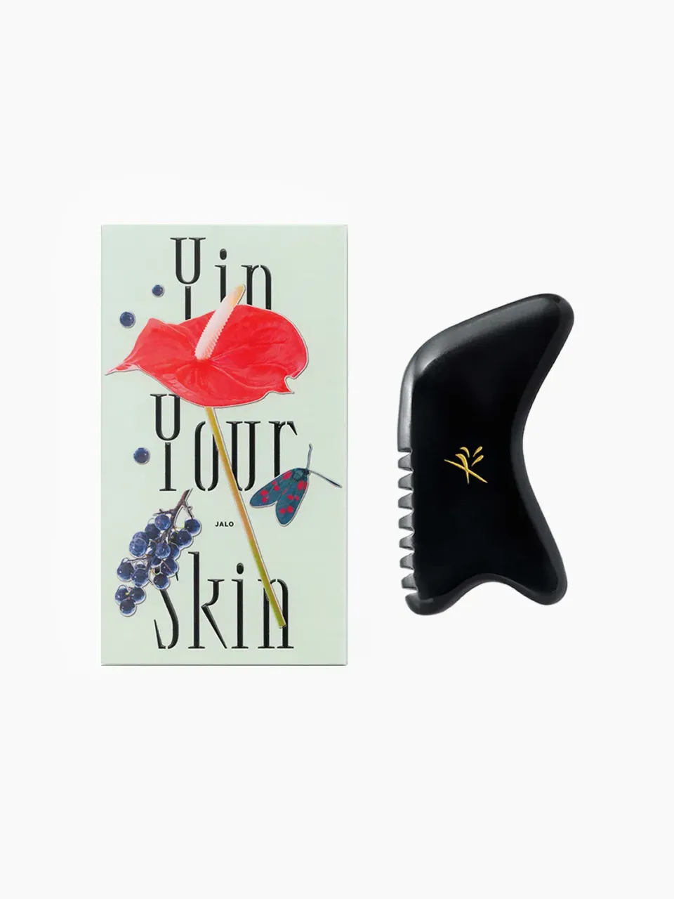 Yin Your Skin JALO Gua Sha Bian-Stein Gesicht Advanced