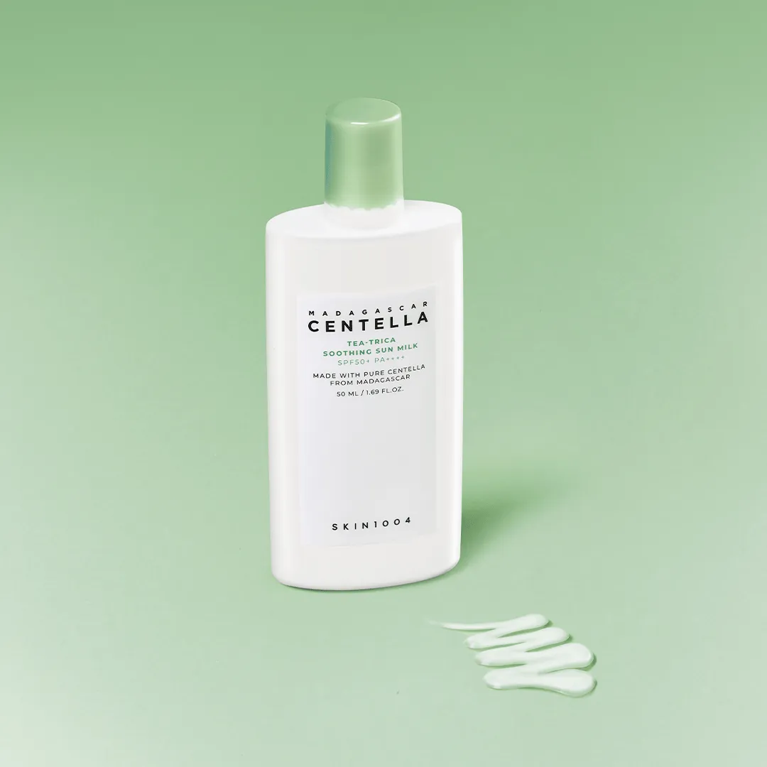 SKIN1004 Tea-Trica Soothing Sun Milk Sonnenmilch 50ml ölige Haut