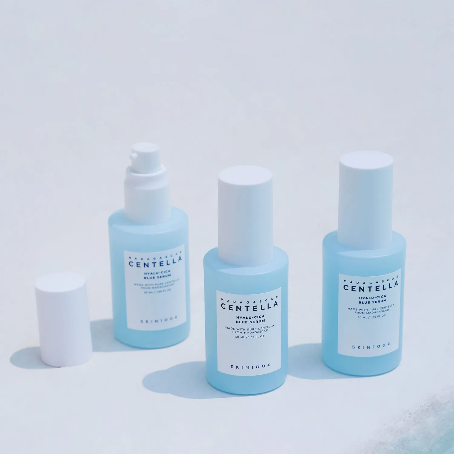 SKIN1004 Hyalu-Cica Blue Serum Gesichtsserum 50 ml feucht