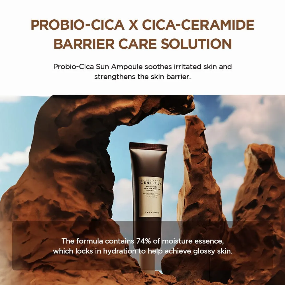 SKIN1004 Probio-Cica Glow Sun Ampoule Sonnencreme 50ml