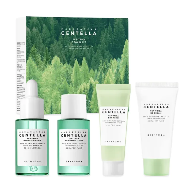 SKIN1004 Tea-Trica Travel Kit Reiseset 4-teilig klärend