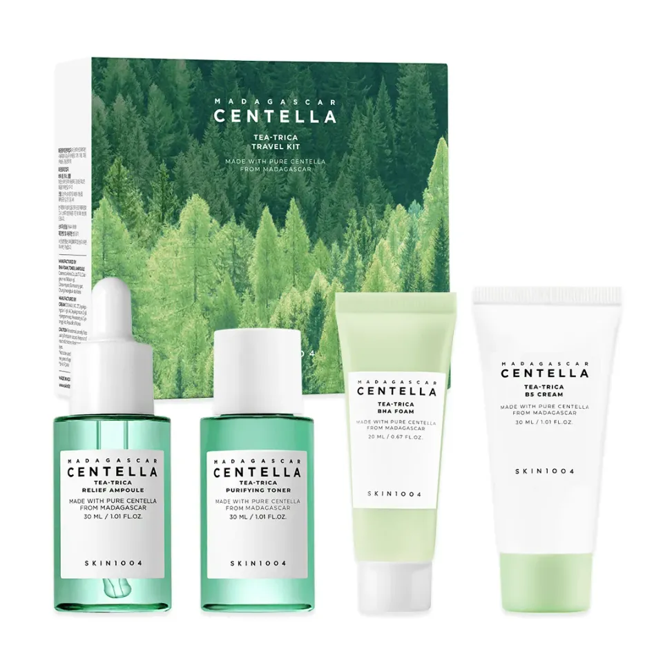 SKIN1004 Tea-Trica Travel Kit Reiseset 4-teilig klärend