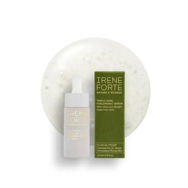 Irene Forte Triple Level Hyaluronic Serum 15ml feuchtigkeitsspendend
