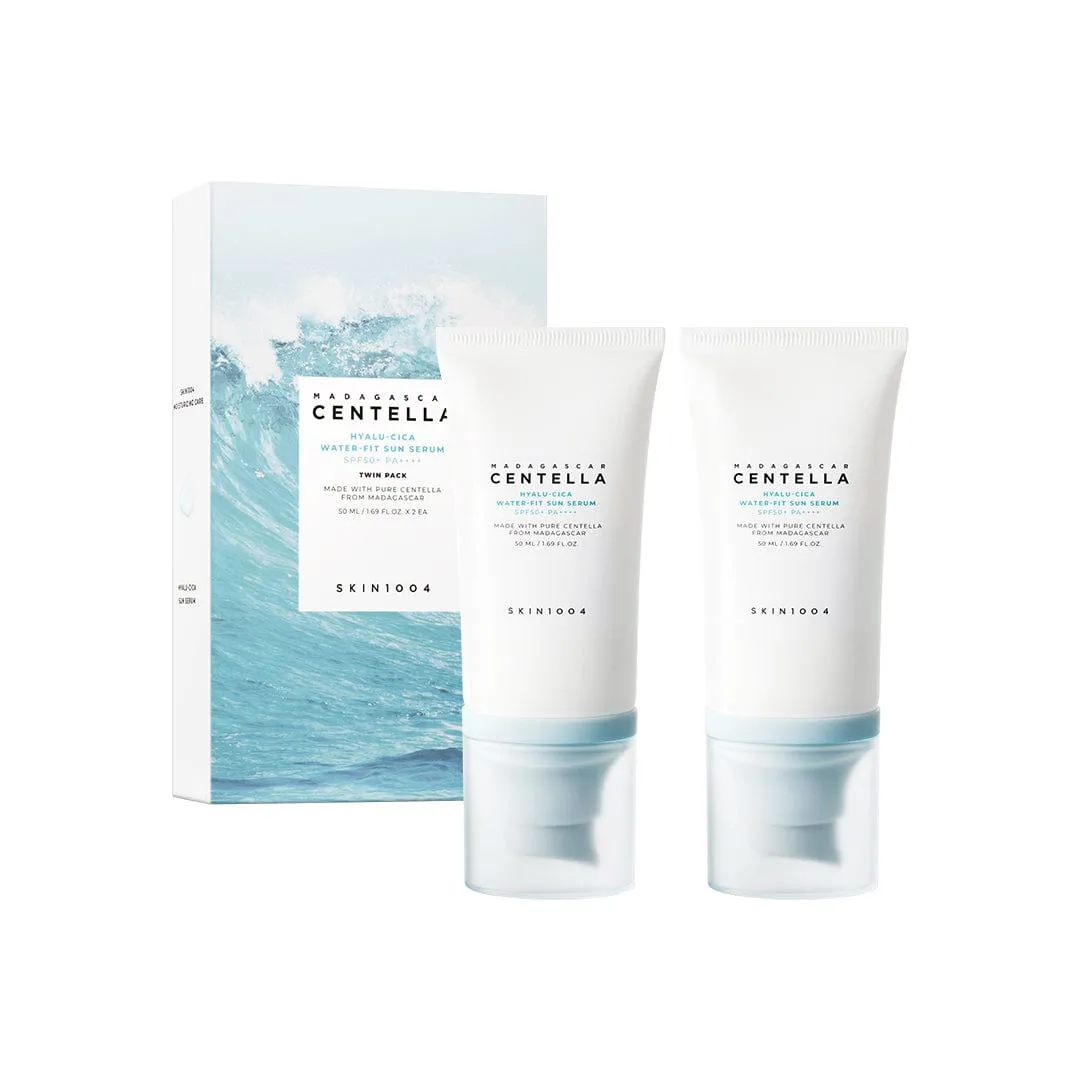 SKIN1004 Hyalu-Cica Water-Fit Sonnenserum 50 ml feucht