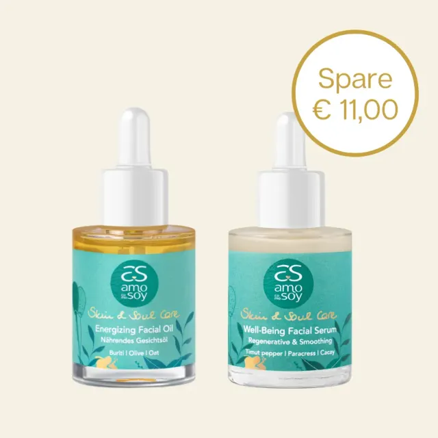 amo como soy Self-Love Nr. 7 Pflegeset Serum + Öl 2x30 ml Glow