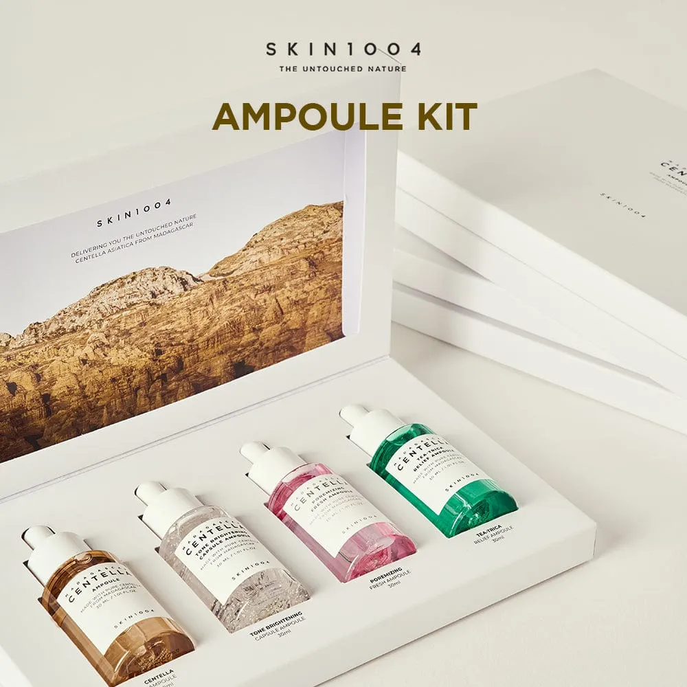 SKIN1004 Centella Ampoule Kit 4-teilig Mini-Ampullen-Set klärend