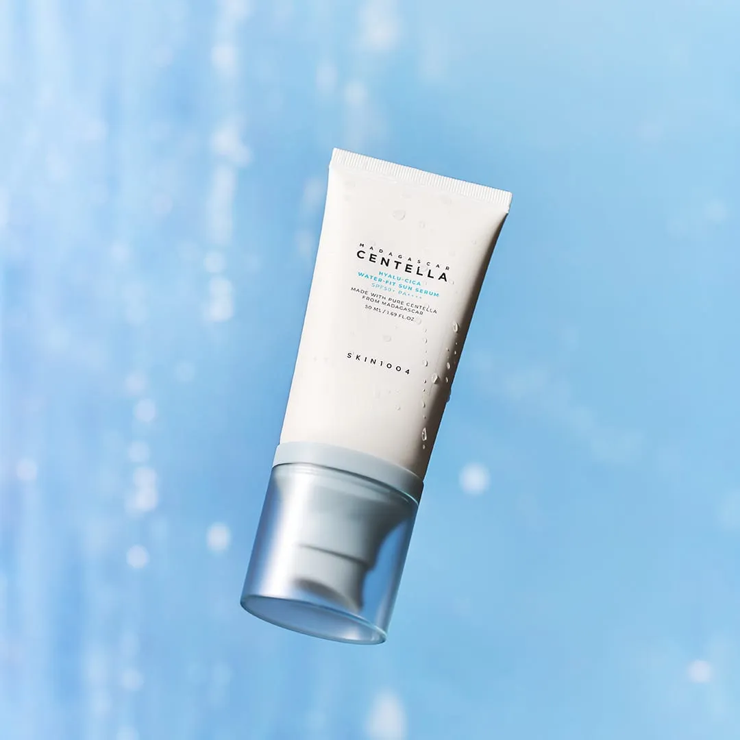 SKIN1004 Hyalu-Cica Water-Fit Sonnenserum 50 ml feucht