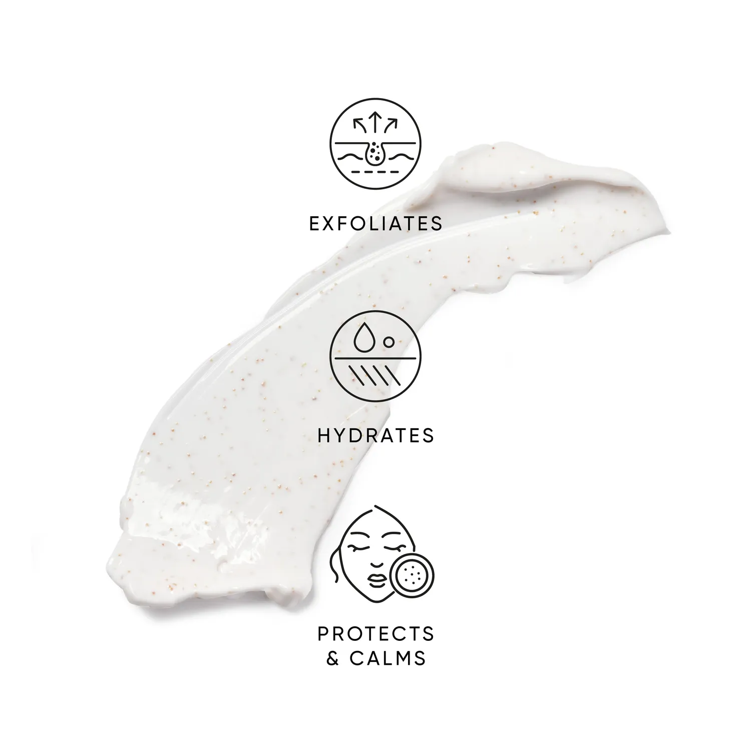 Irene Forte Almond Gesichtspeeling 50ml sanft