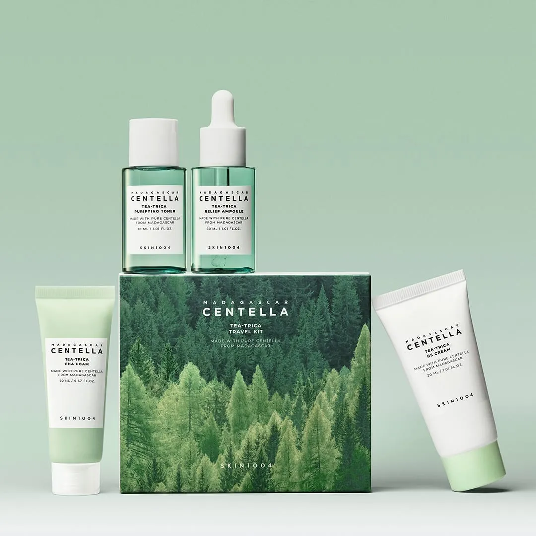 SKIN1004 Tea-Trica Travel Kit Reiseset 4-teilig klärend