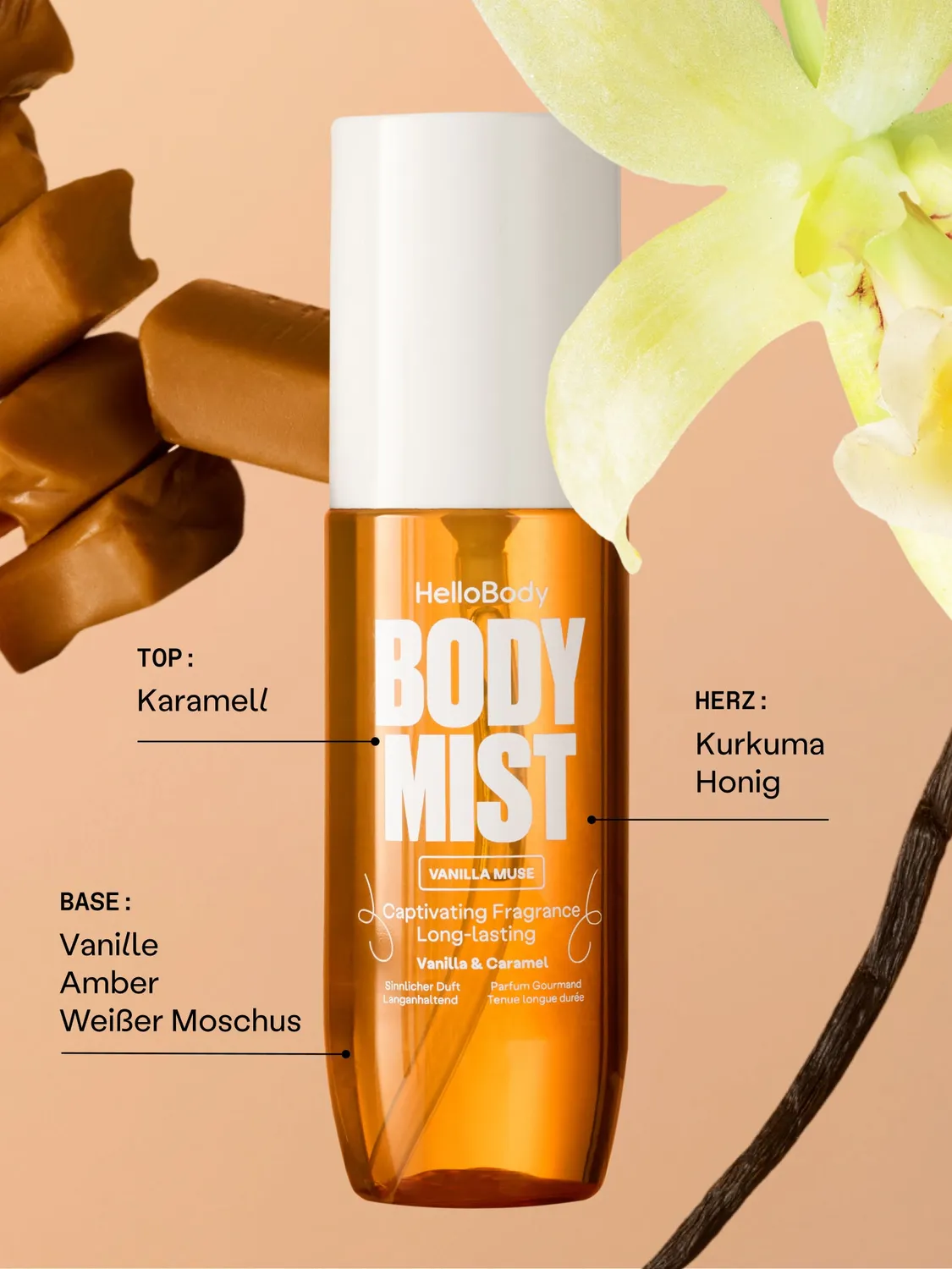 Hellobody Body Mist Körperspray sanft