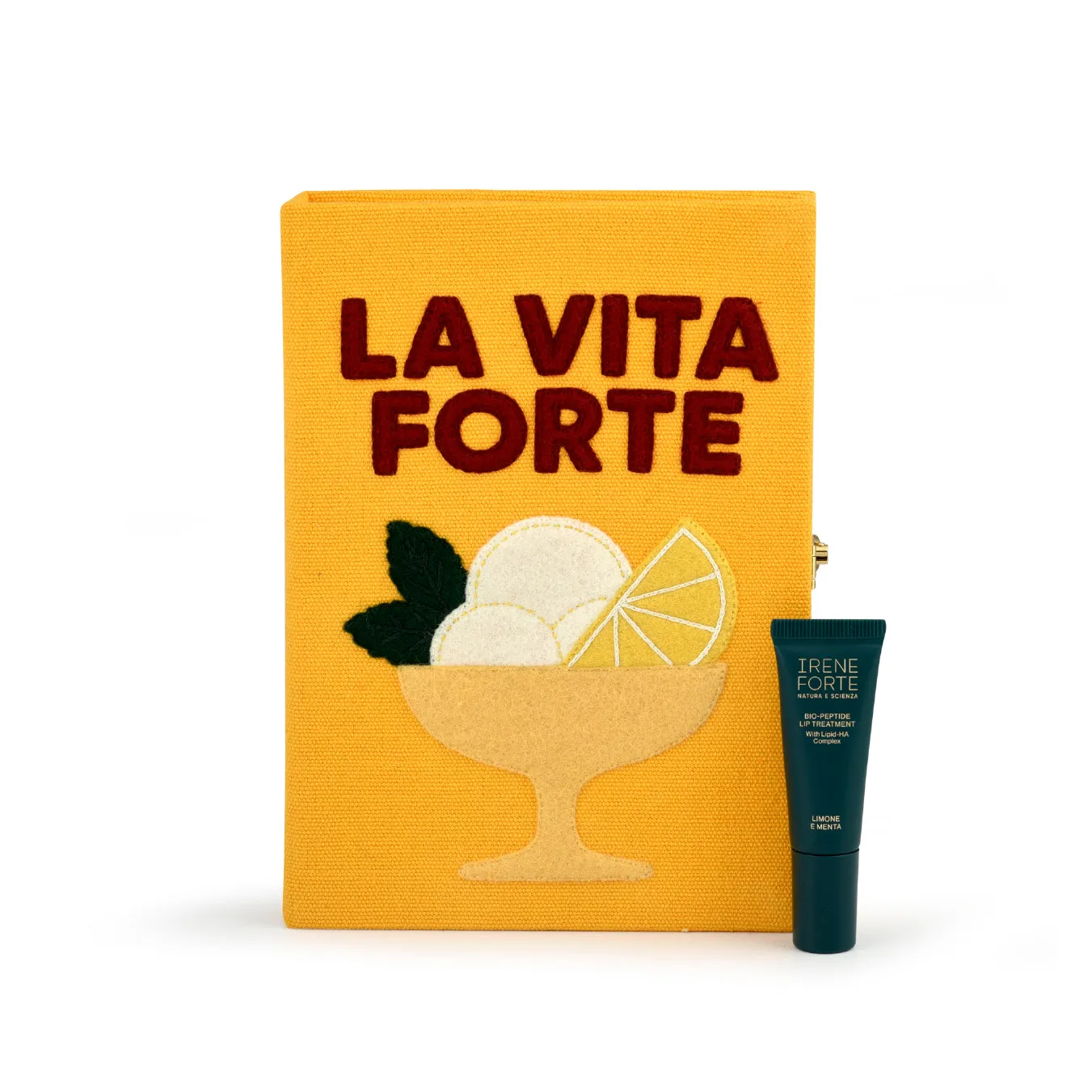 Irene Forte La Vita Forte Bio-Peptide Lippenpflege Set Clutch