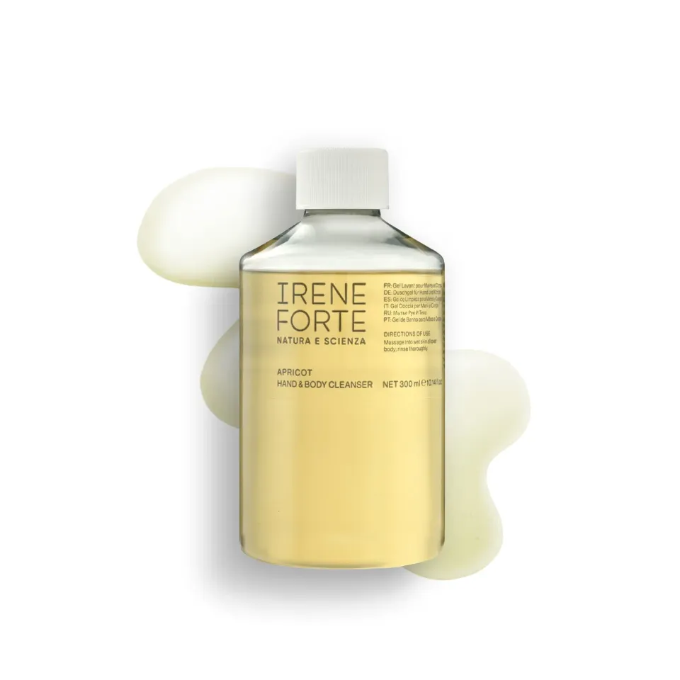 Irene Forte Apricot Hand & Body Cleanser Refill 300ml