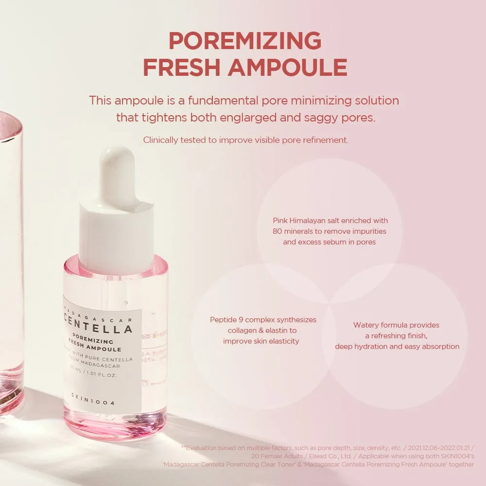 SKIN1004 Centella Ampoule Kit 4-teilig Mini-Ampullen-Set klärend