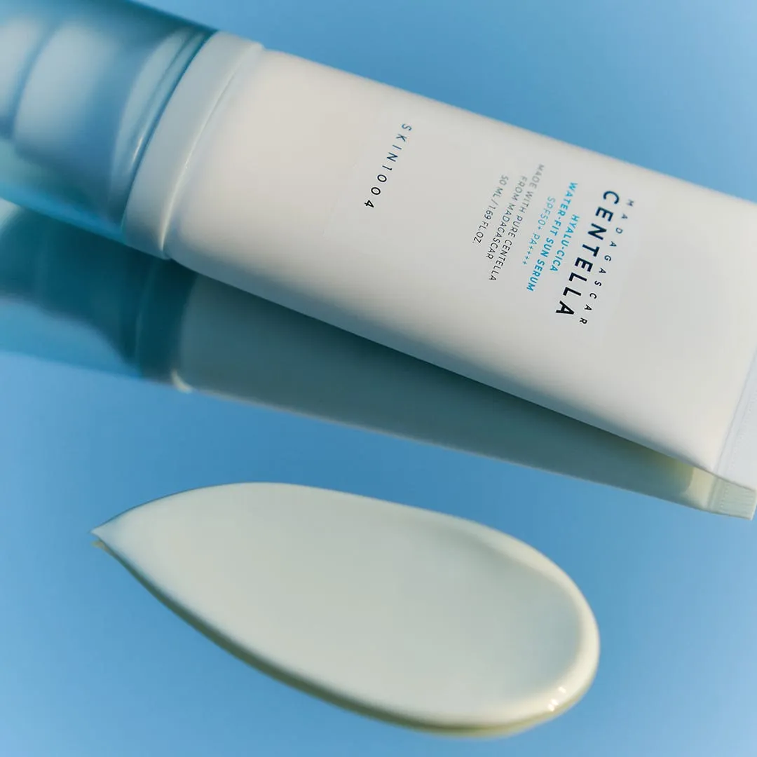 SKIN1004 Hyalu-Cica Water-Fit Sonnenserum 50 ml feucht