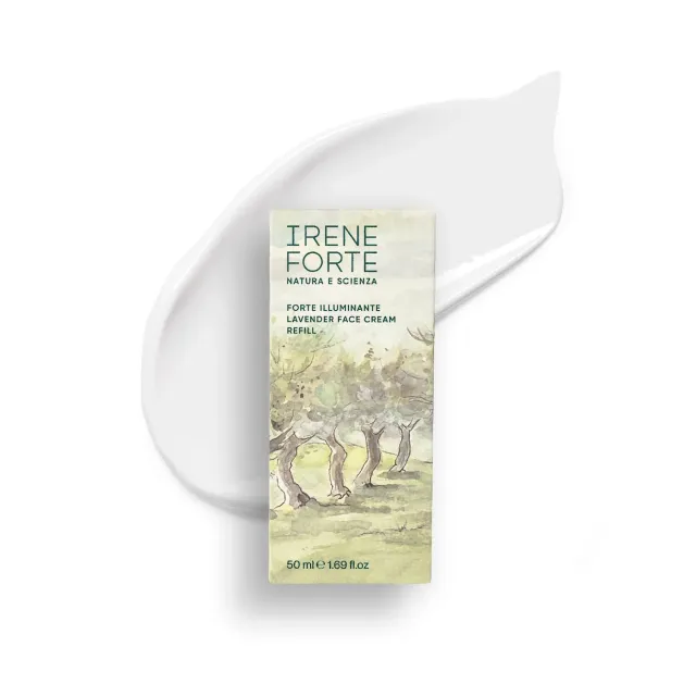 Irene Forte Lavender Gesichtscreme Refill 50 ml aufhellend