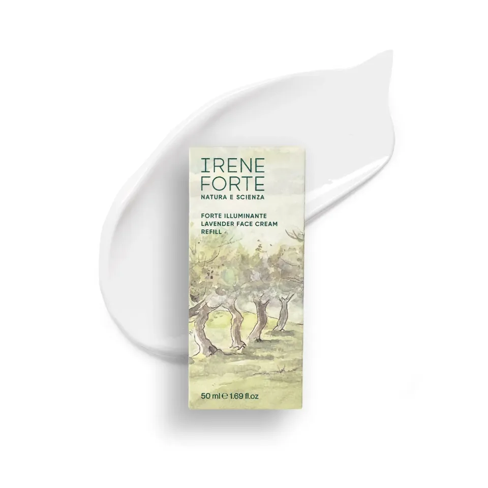 Irene Forte Lavender Gesichtscreme Refill 50 ml aufhellend