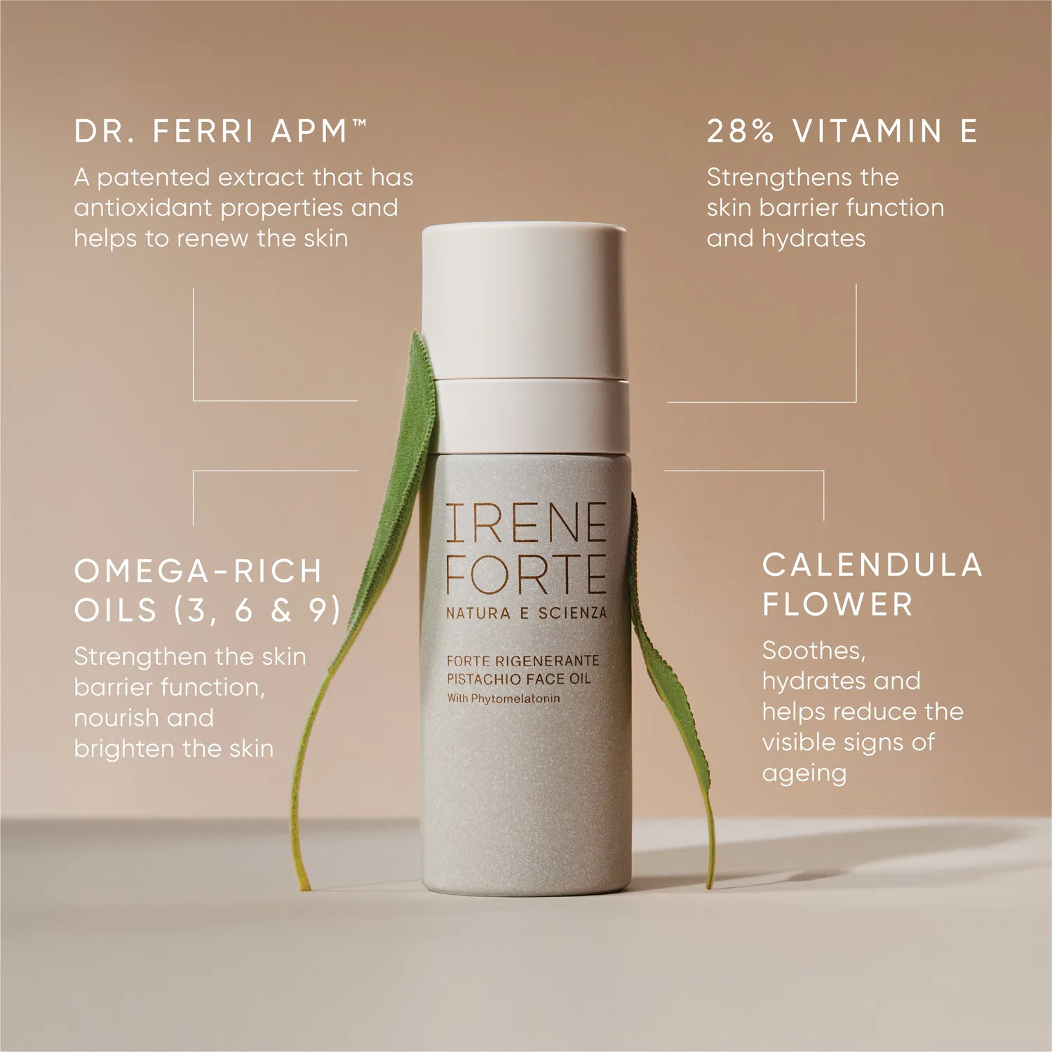 Irene Forte Pistachio Gesichtsöl Refill 30 ml nährend