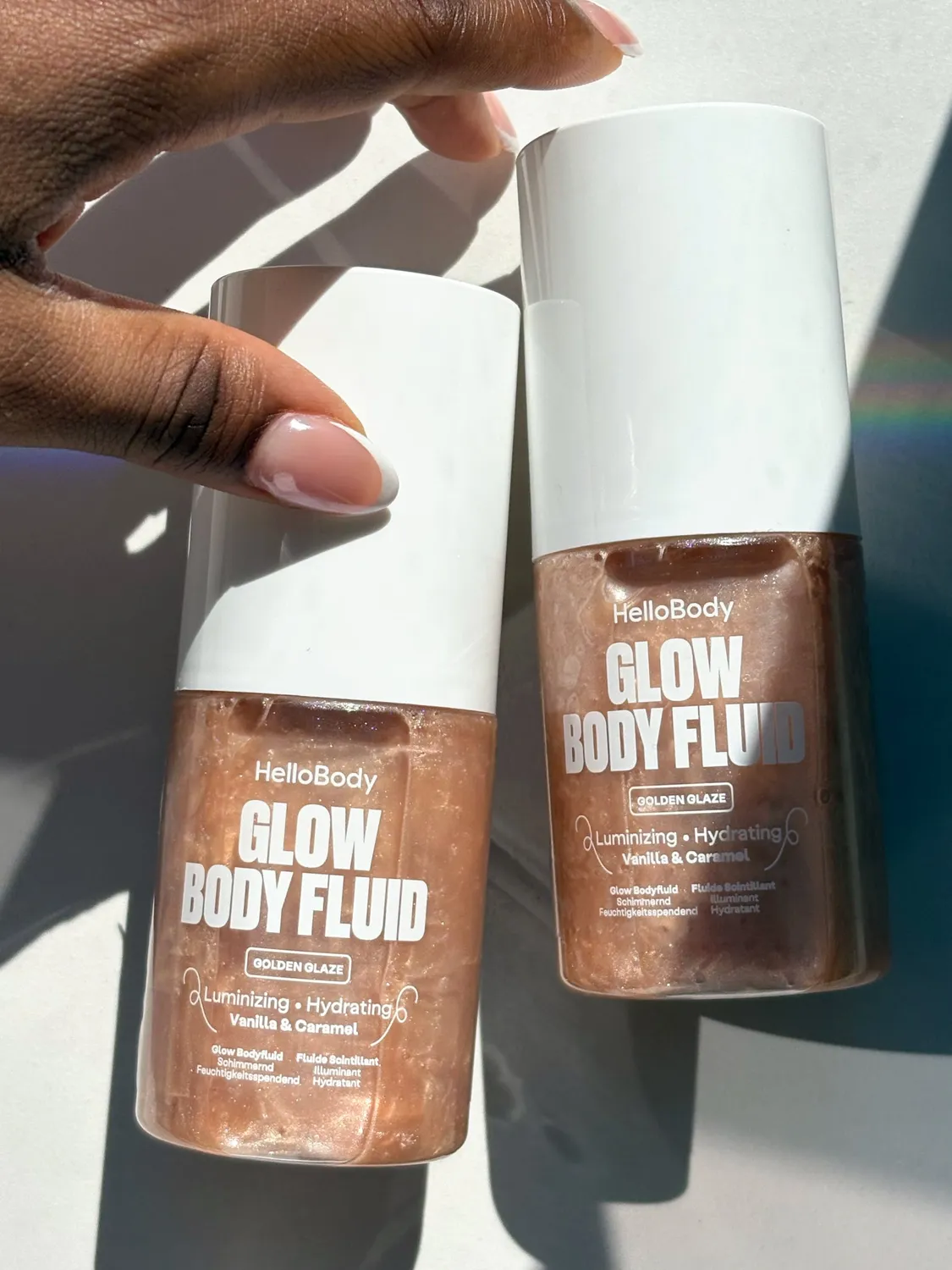Hellobody Glow Body Fluid Körperpflege Schimmer