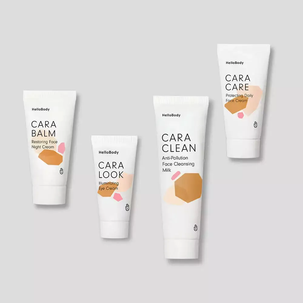Hellobody CARA Minis Gesichts-Set 4-teilig sensible Haut