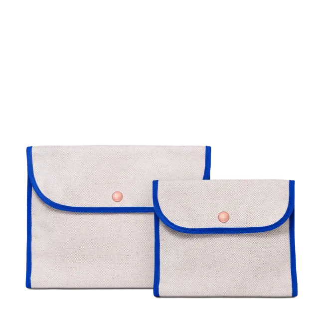 Augustinus Bader AB X L/UNIFORM Pouch Duo Taschen Canvas