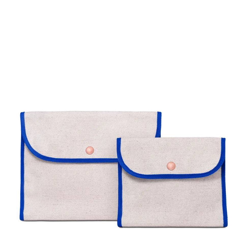 Augustinus Bader AB X L/UNIFORM Pouch Duo Taschen Canvas