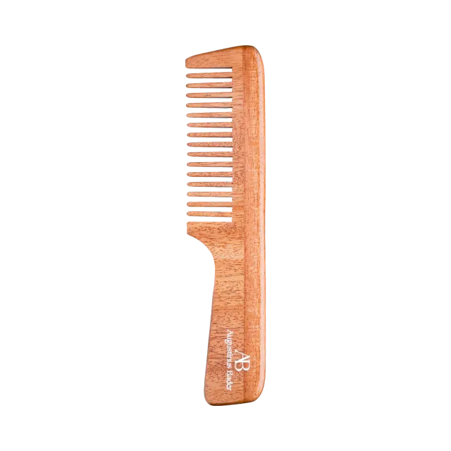 Augustinus Bader The Neem Comb Holzkamm mit Griff Neemholz