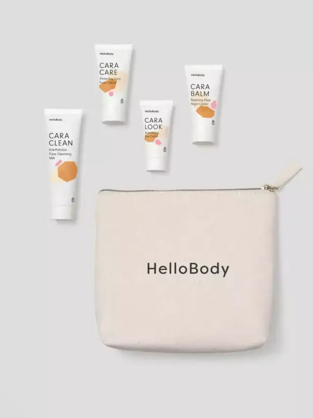Hellobody CARA Minis Gesichts-Set 4-teilig sensible Haut
