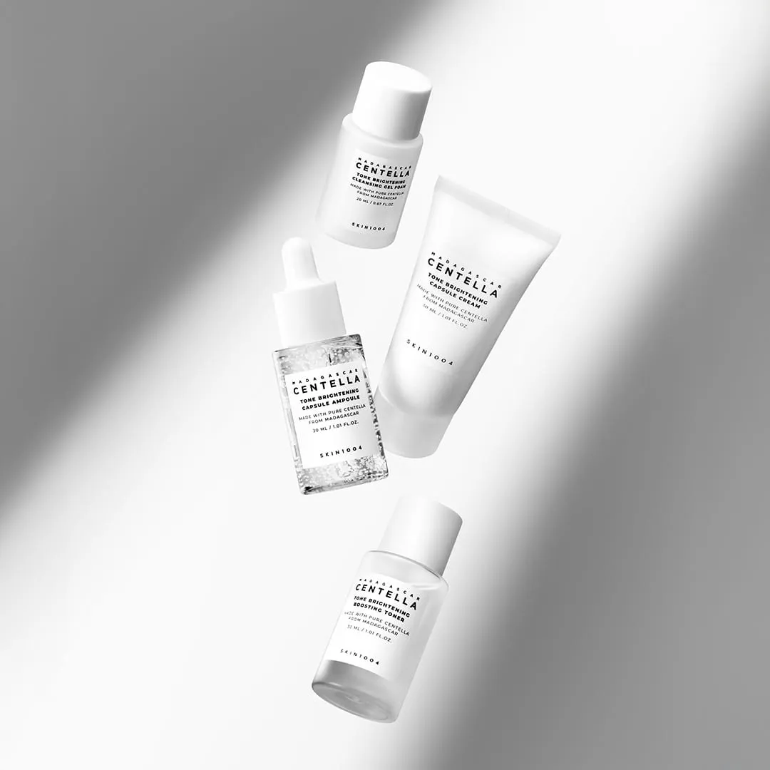 SKIN1004 Tone Brightening Travel Kit 4-teilig Mini-Set strahlend